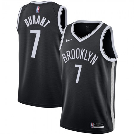 Herren NBA Brooklyn Nets Trikot Kevin Durant 7 Nike 2020-2021 Icon Edition Swingman
